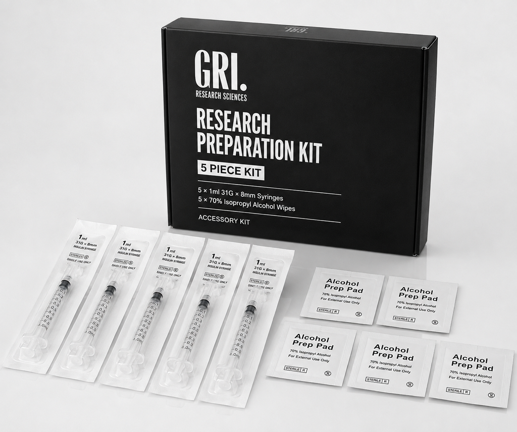 RESEARCH PREPARATION KIT - Syringes + Alcohol Wipes